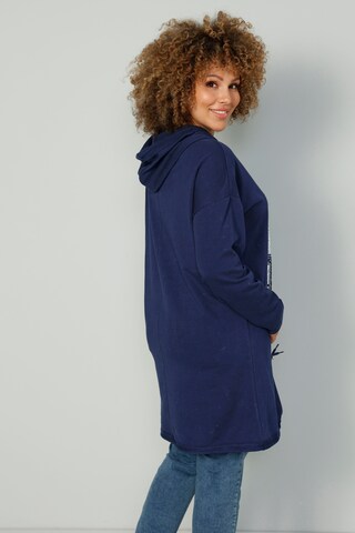 Sweat-shirt MIAMODA en bleu