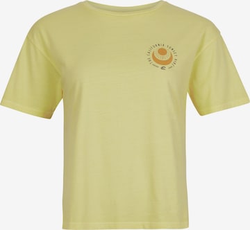 O'NEILL Majica | rumena barva: sprednja stran