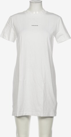 Calvin Klein Jeans Dress in M in White: front