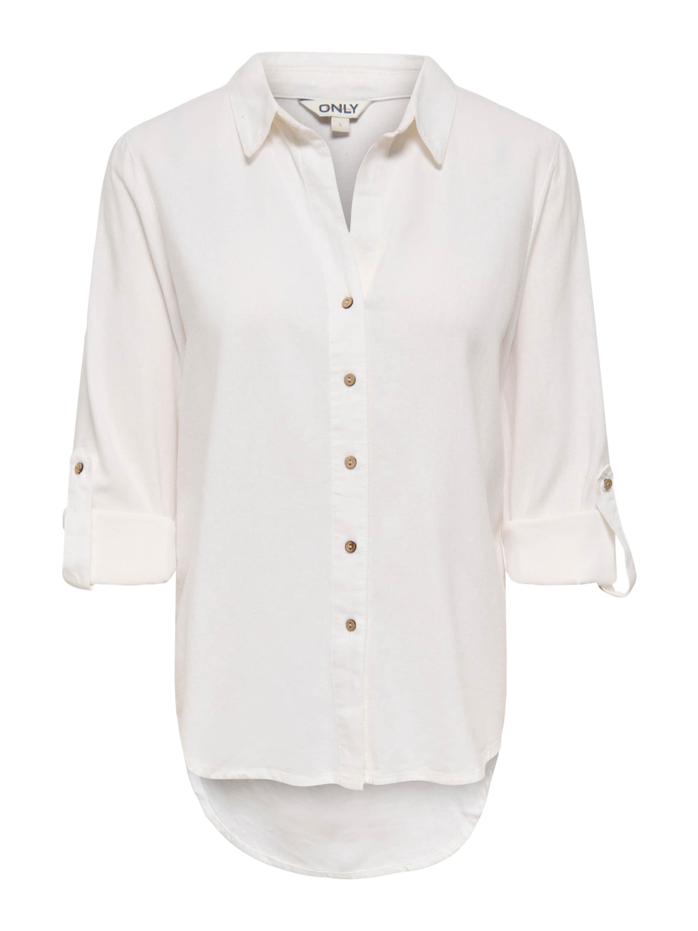 ONLY Блуза 'ONLGOA' в бяло: отпред