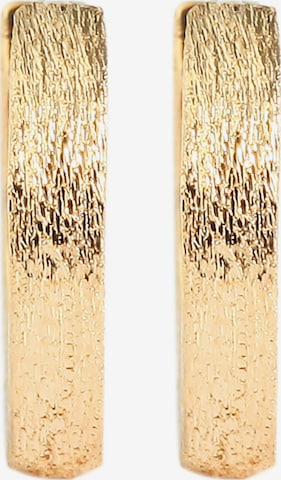 Akzent Earrings '"Emmi" aus 925 Sterlingsilber, rhodiniert, langlebig' in Gold: front