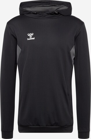 Hummel Athletic Sweatshirt 'Authentic PL' in Black: front