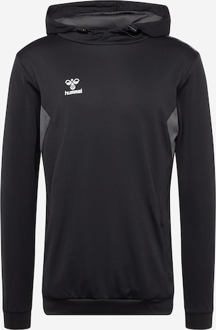 Hummel - Sweatshirt de desporto 'Authentic PL' em preto: frente