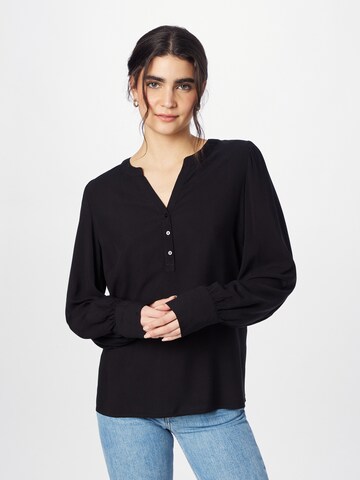 Soyaconcept - Blusa 'RADIA' en negro: frente