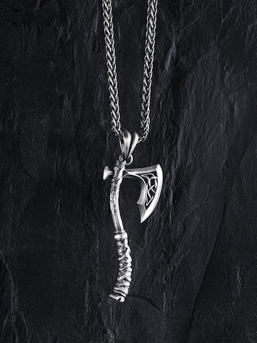 REYTEL Anhänger 'PERUNS AX'‌‌‌‌‌‌ in Silber: Vorderseite