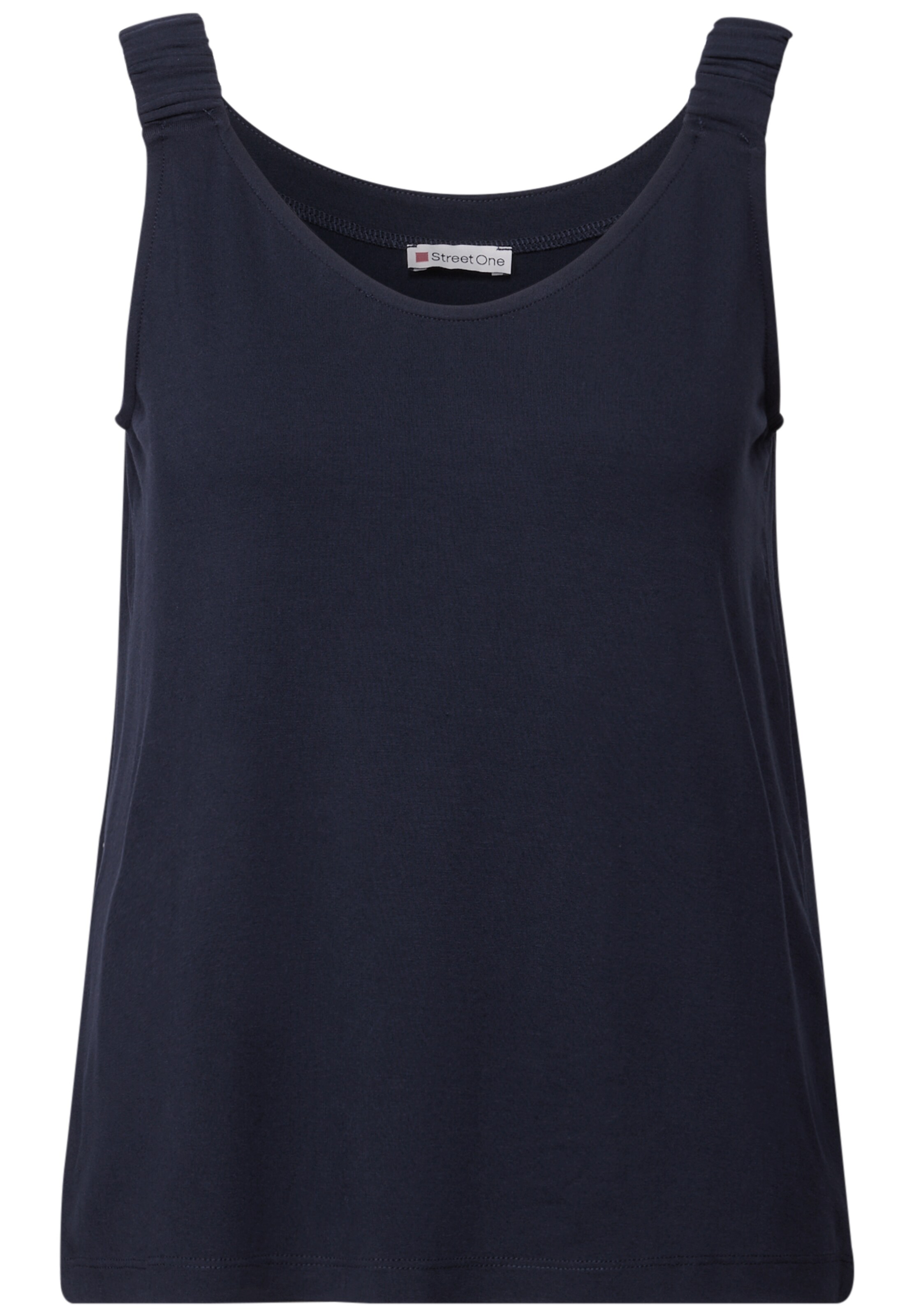 STREET ONE Top in Blau: Vorderseite
