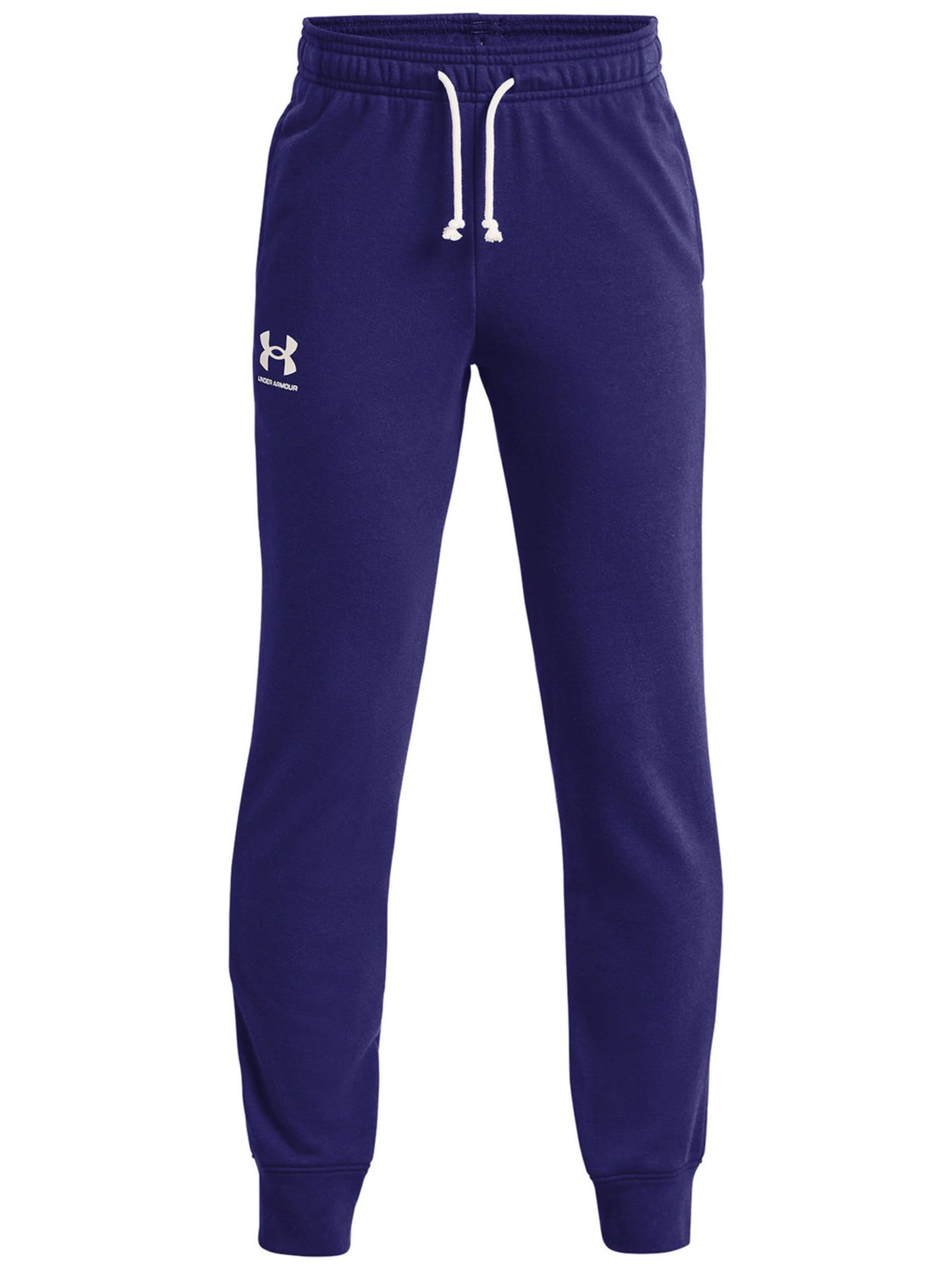 UNDER ARMOUR - regular Pantalón deportivo 'Under Armour Ua Rival Terry Jogger' en azul: frente