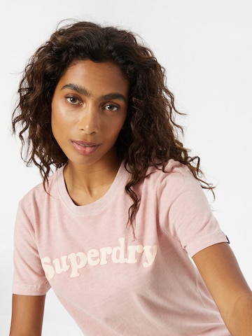 Superdry Shirt 'Cooper' in Pink