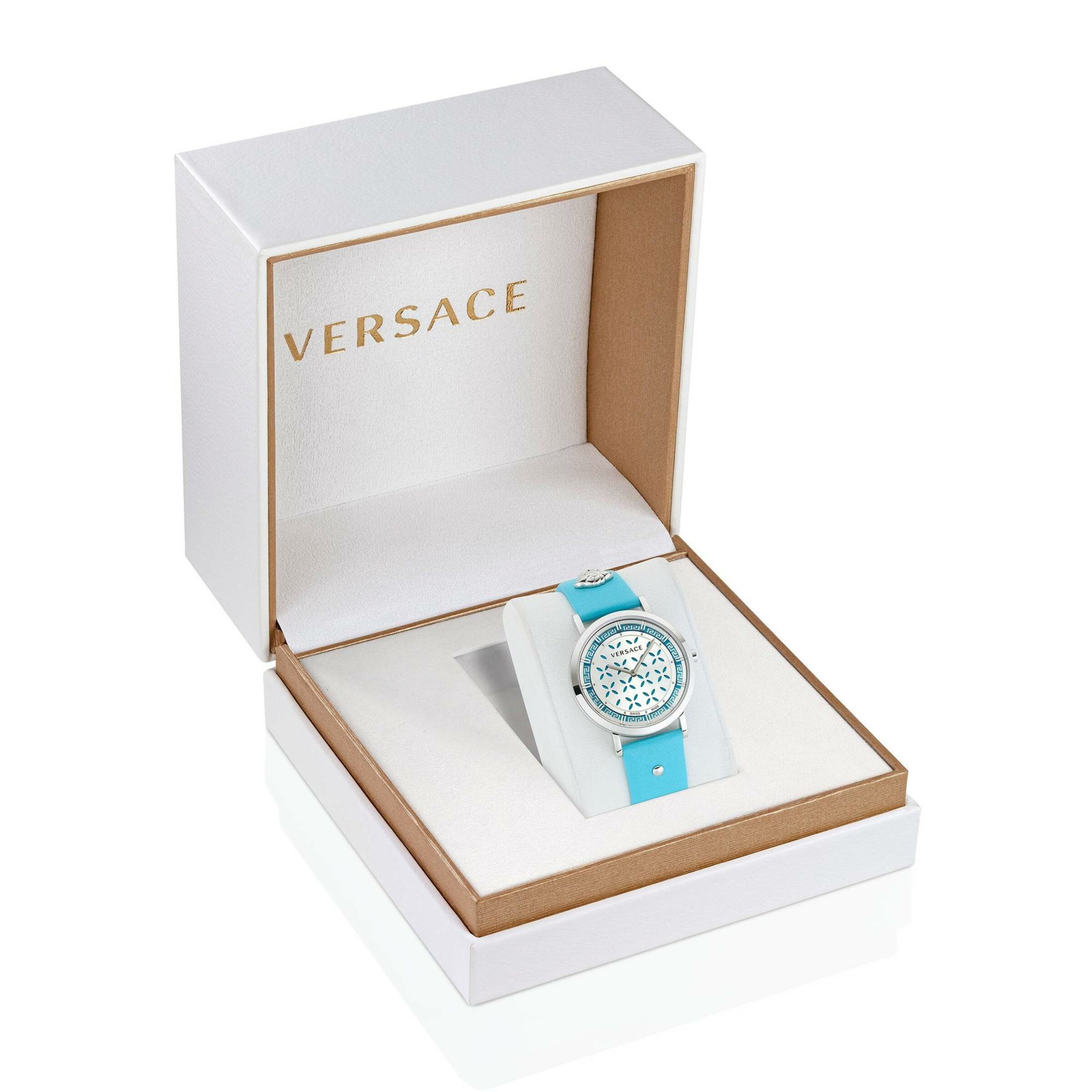 VERSACE Analog Watch in Blue