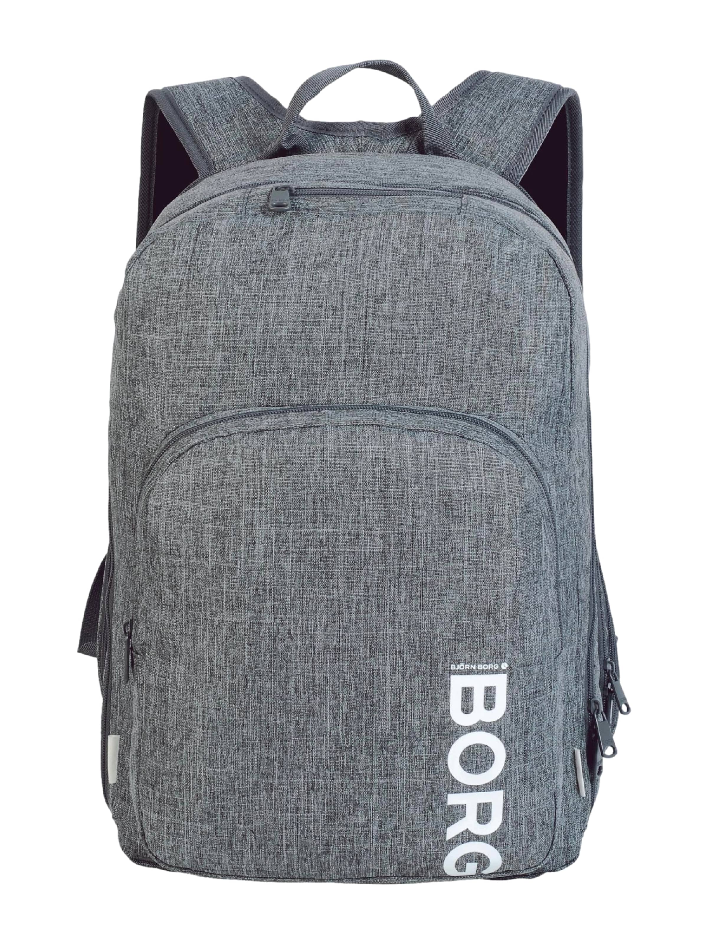 Sac à dos 'CORE CURVE' BJÖRN BORG en gris : devant