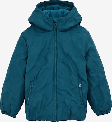 mėlyna WE Fashion Demisezoninė striukė 'Jongens': priekis