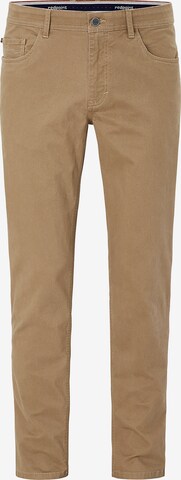 REDPOINT Regular Pants in Beige: front