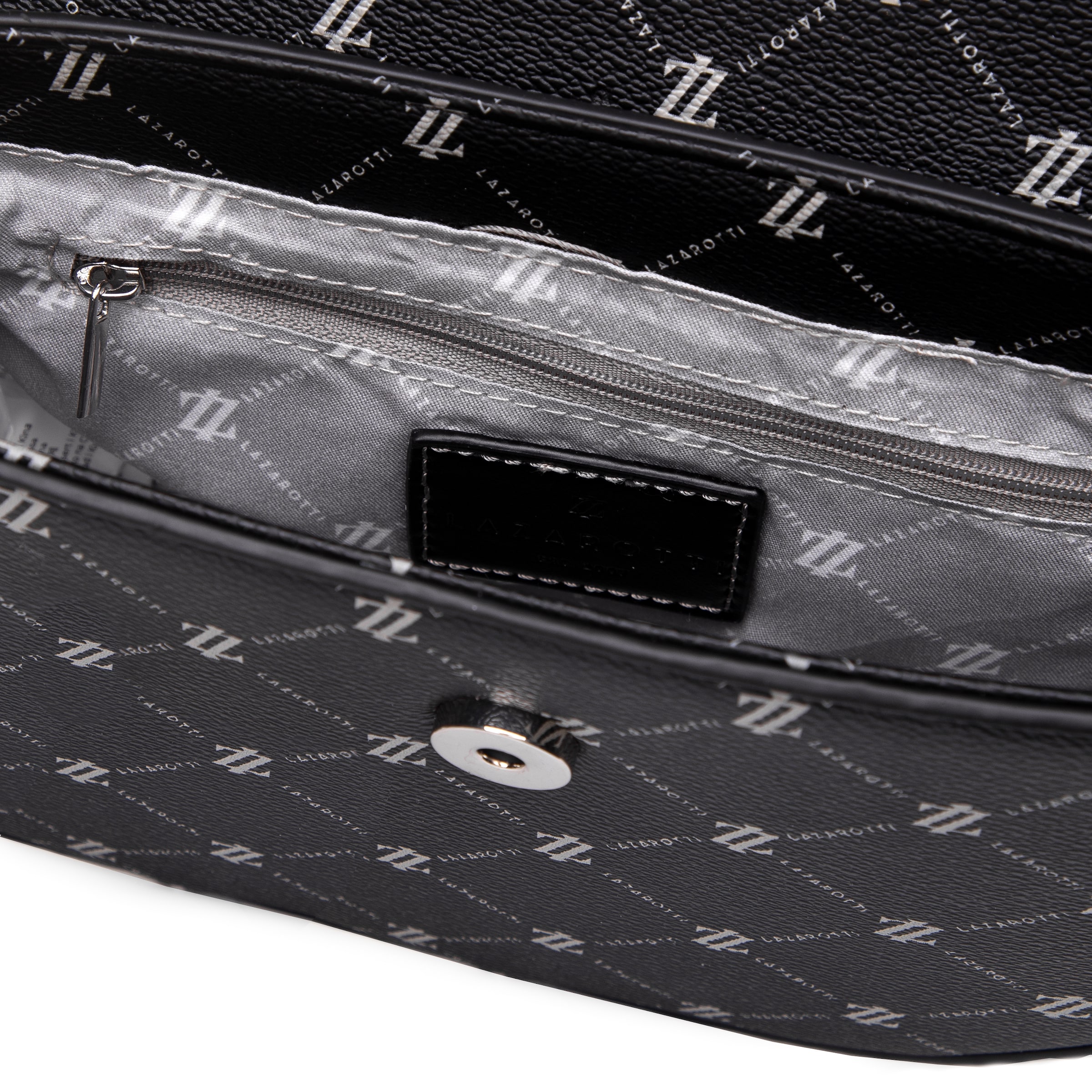 Lazarotti Schoudertas 'Palermo ' in Zwart