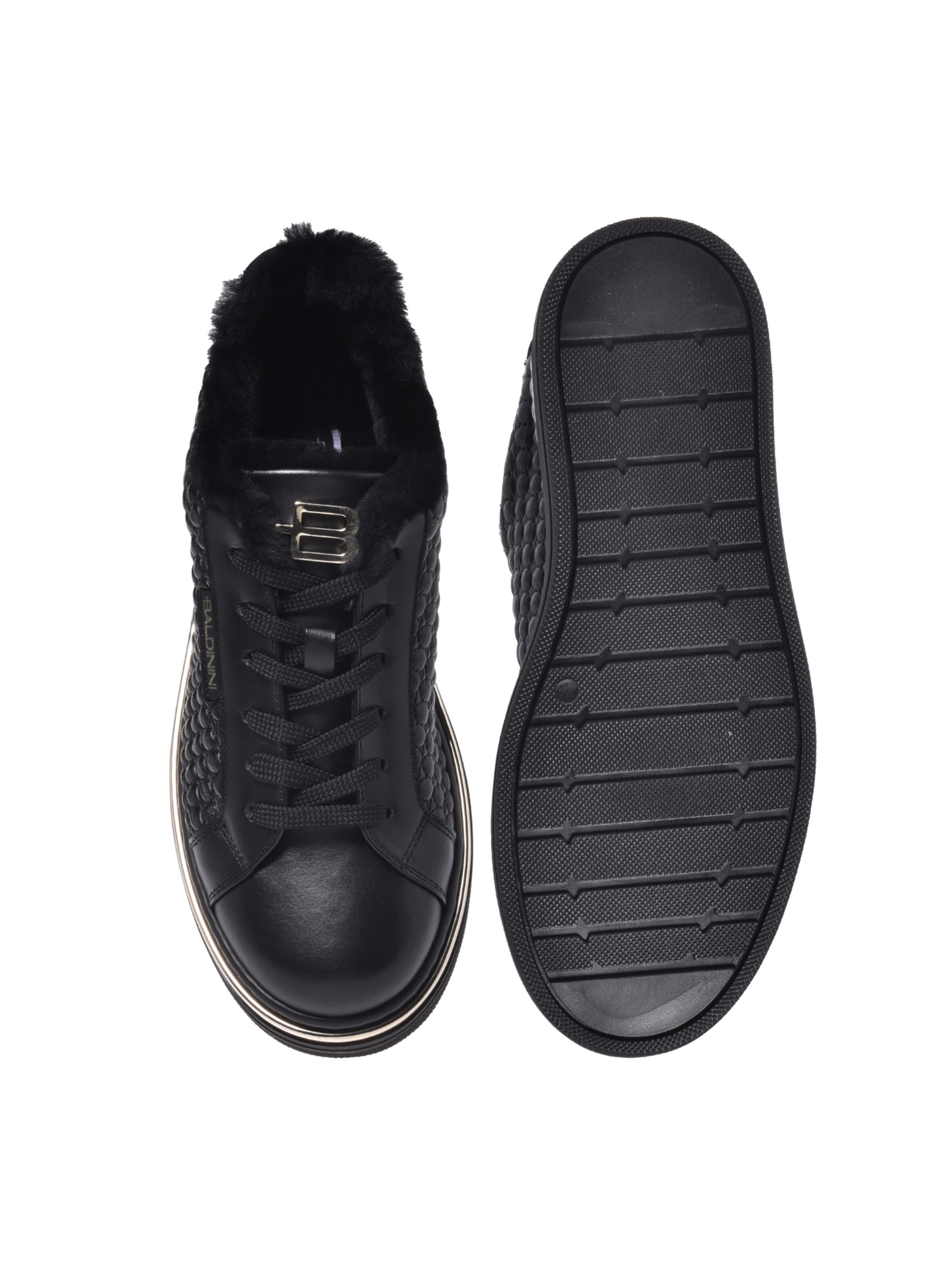 BALDININI Sneakers laag in Zwart