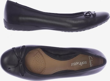 CLARKS Flats & Loafers in 40,5 in Black: front