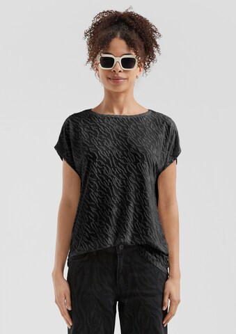 QS Shirt in Grey: front