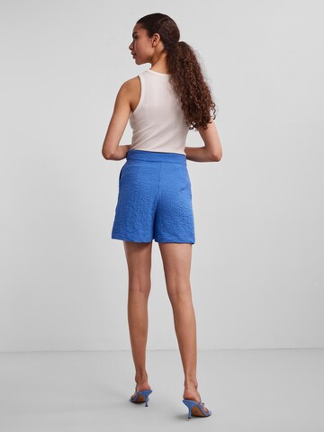YAS Regular Trousers 'Anni' in Blue