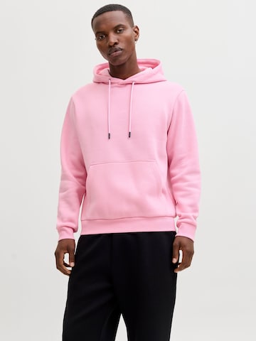 JACK & JONES Sweatshirt 'JJEBradley' i pink: forside