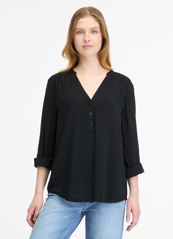 Ragwear Bluse in Schwarz: Vorderseite