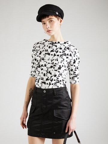 Marc Cain Shirt in Zwart: voorkant