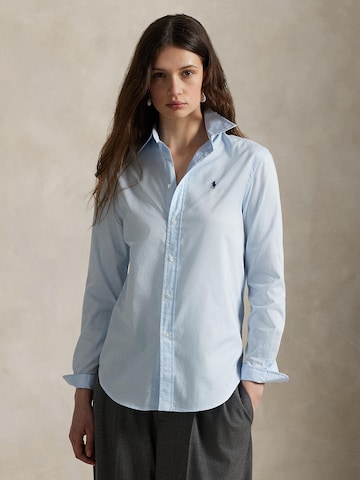 Polo Ralph Lauren Bluse in Blau: Vorderseite