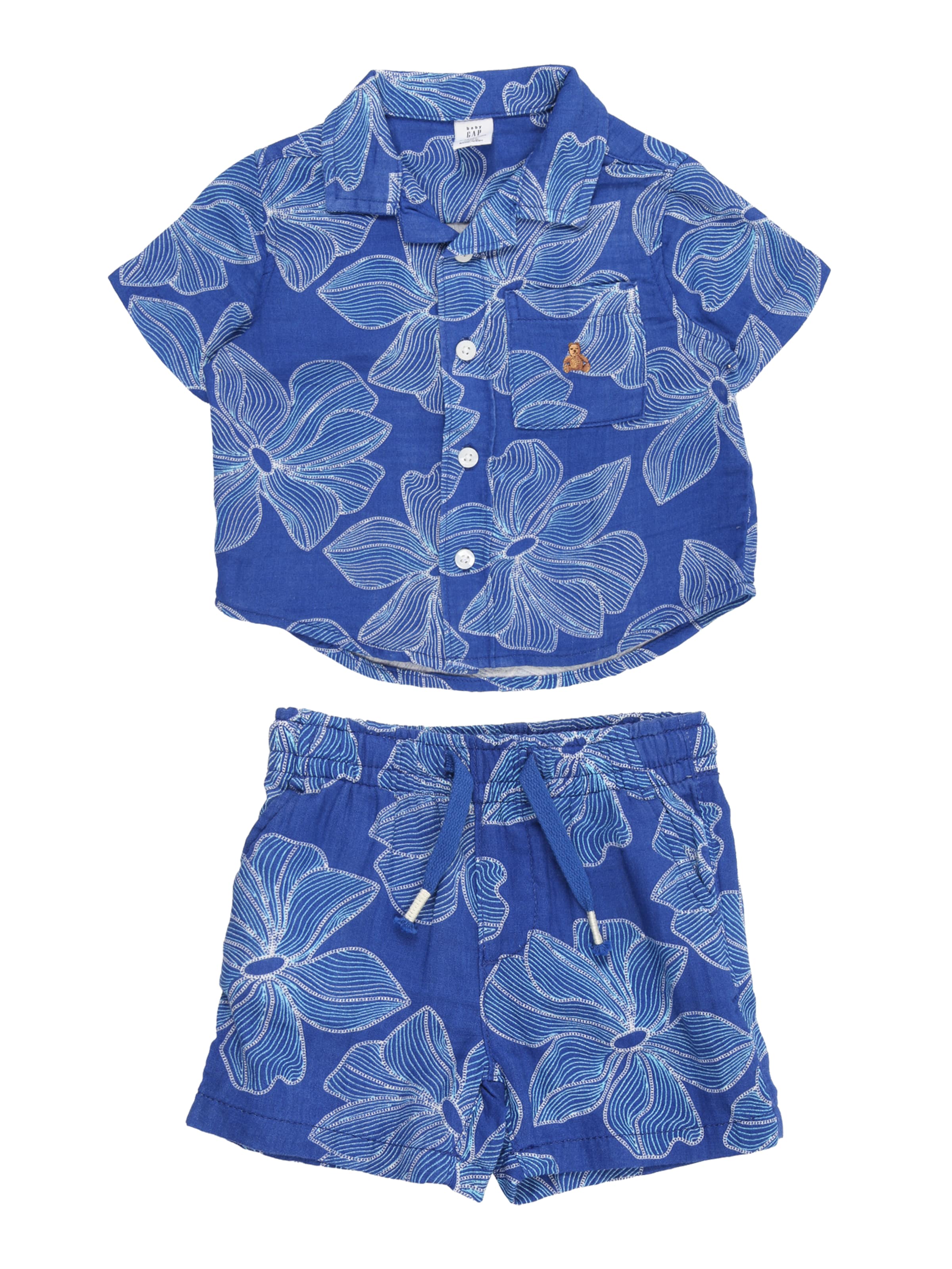 GAP Set in Blauw: voorkant