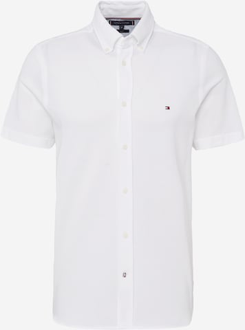 TOMMY HILFIGER Slim fit Overhemd in Wit: voorkant