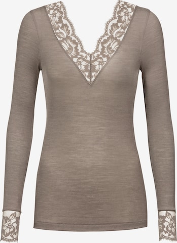 Mey Shirt 'Wool Love' in Grey: front