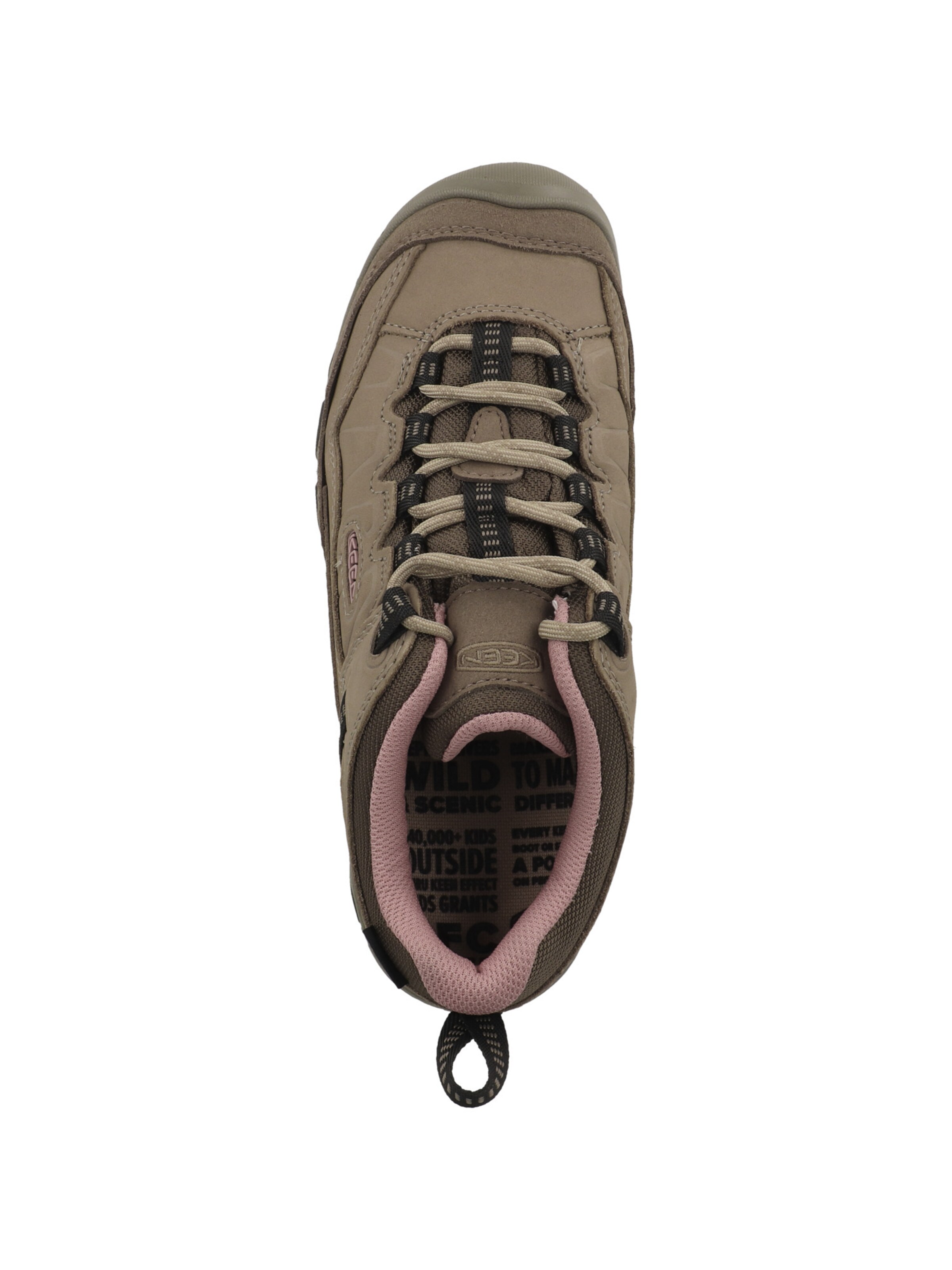 KEEN - Sapato baixo 'Targhee IV' em castanho