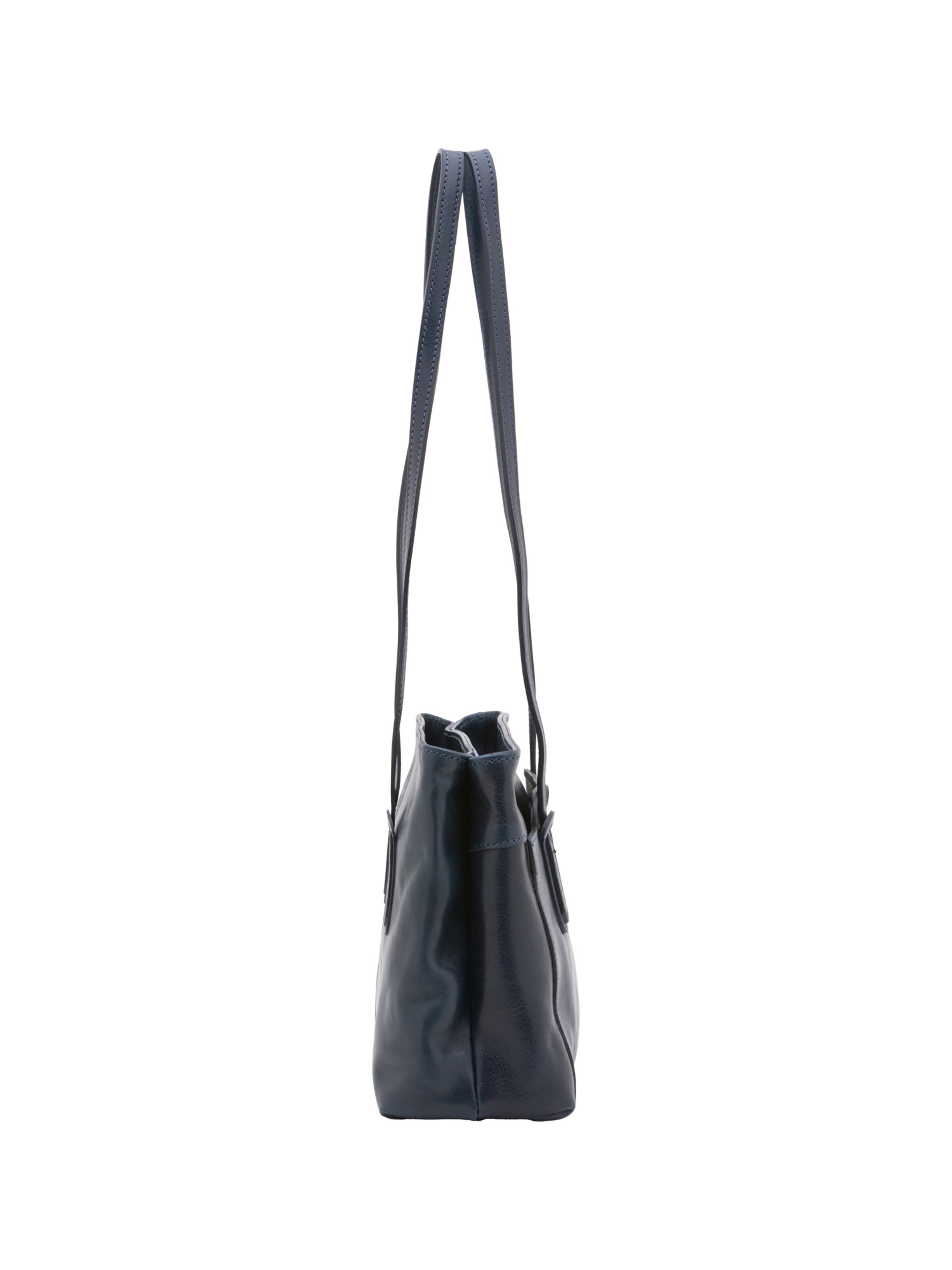 Borsa a spalla 'Borsa a Spalla Donna Vera Pelle Vacchetta - Chiusura Zip' di I Fratelli in blu
