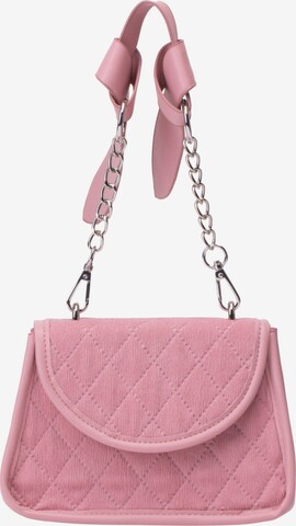 Sac bandoulière MYMO en rose : devant