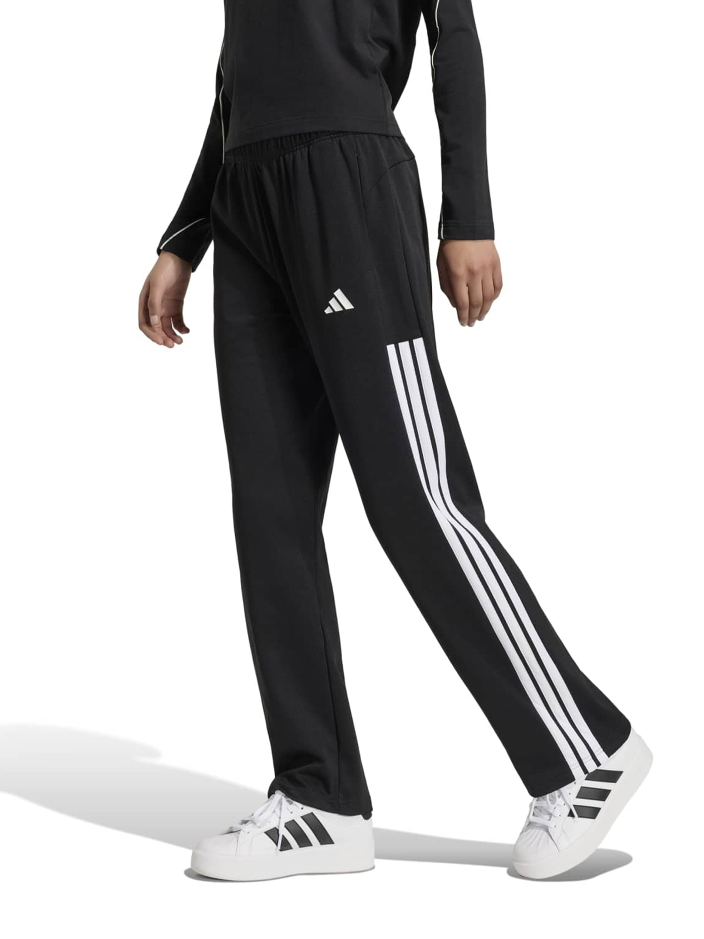 ADIDAS SPORTSWEAR Обычный Спортивные штаны в Черный: спереди