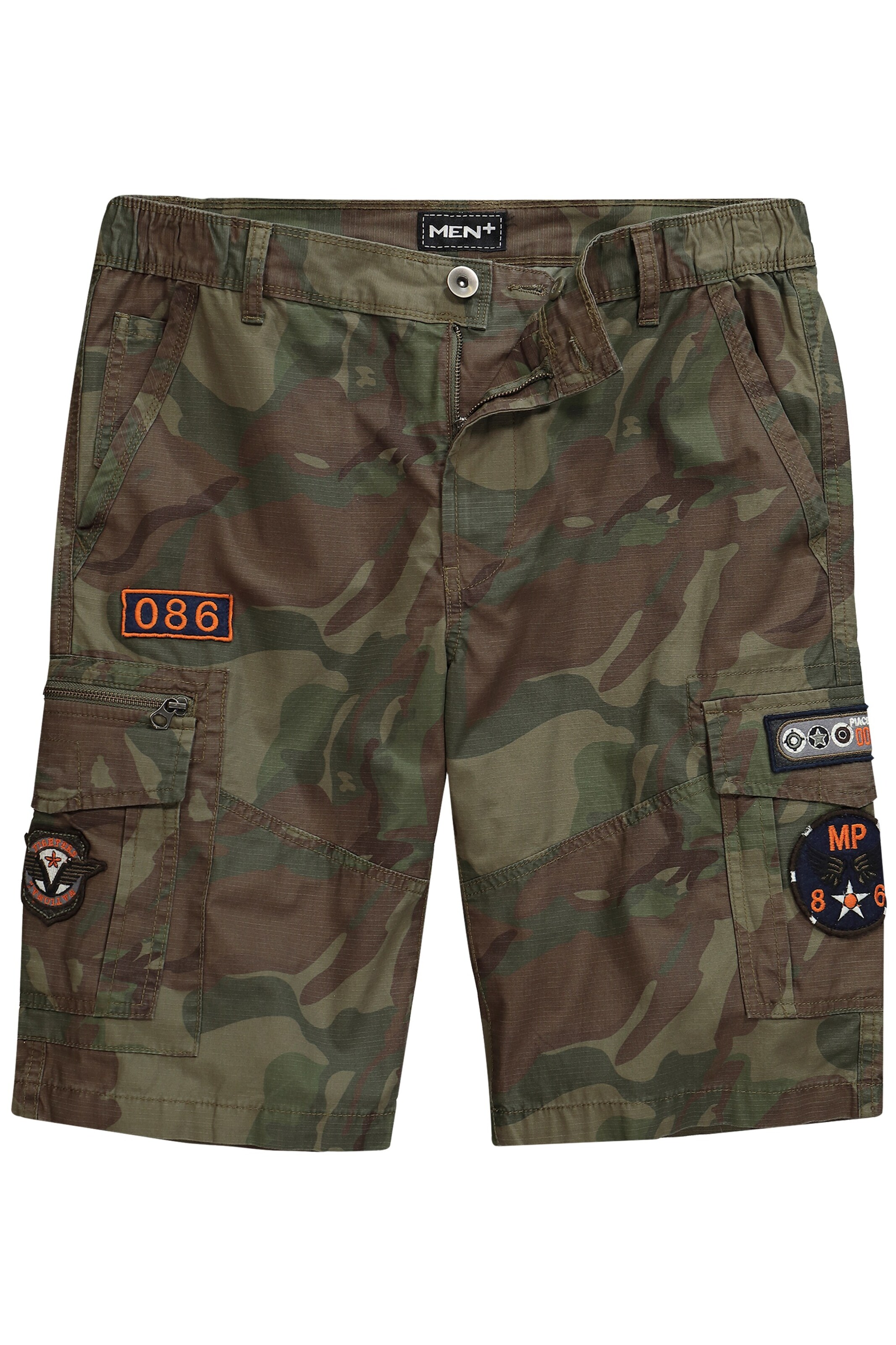 John F. Gee Regular Hose in Grün: Vorderseite