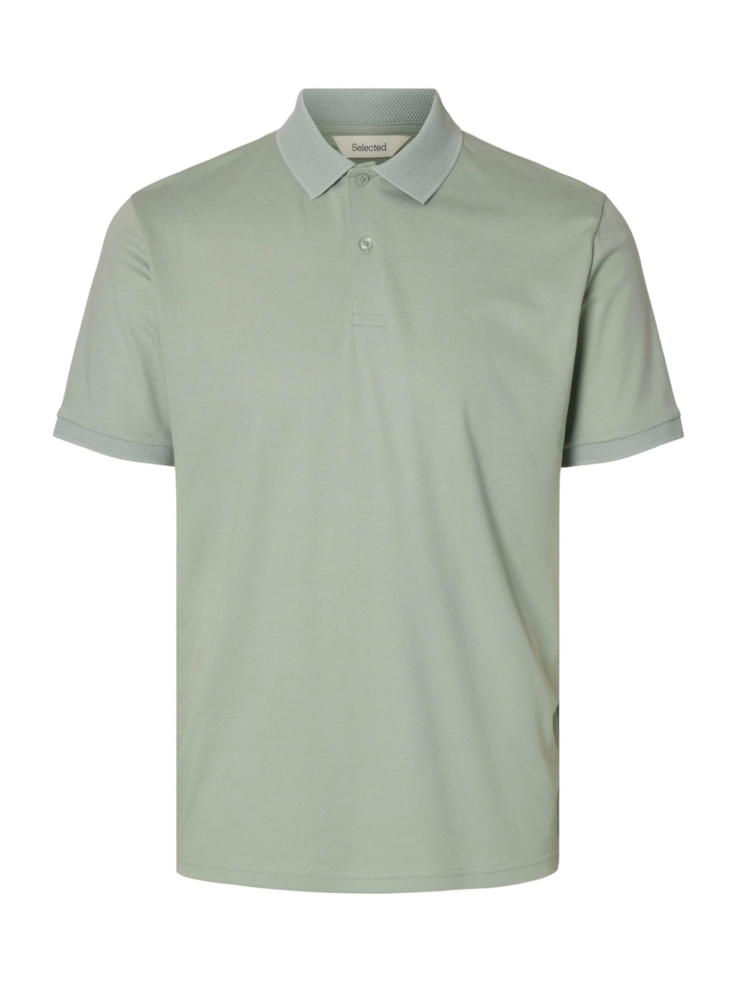 SELECTED - Camiseta 'SLHFave' en verde: frente