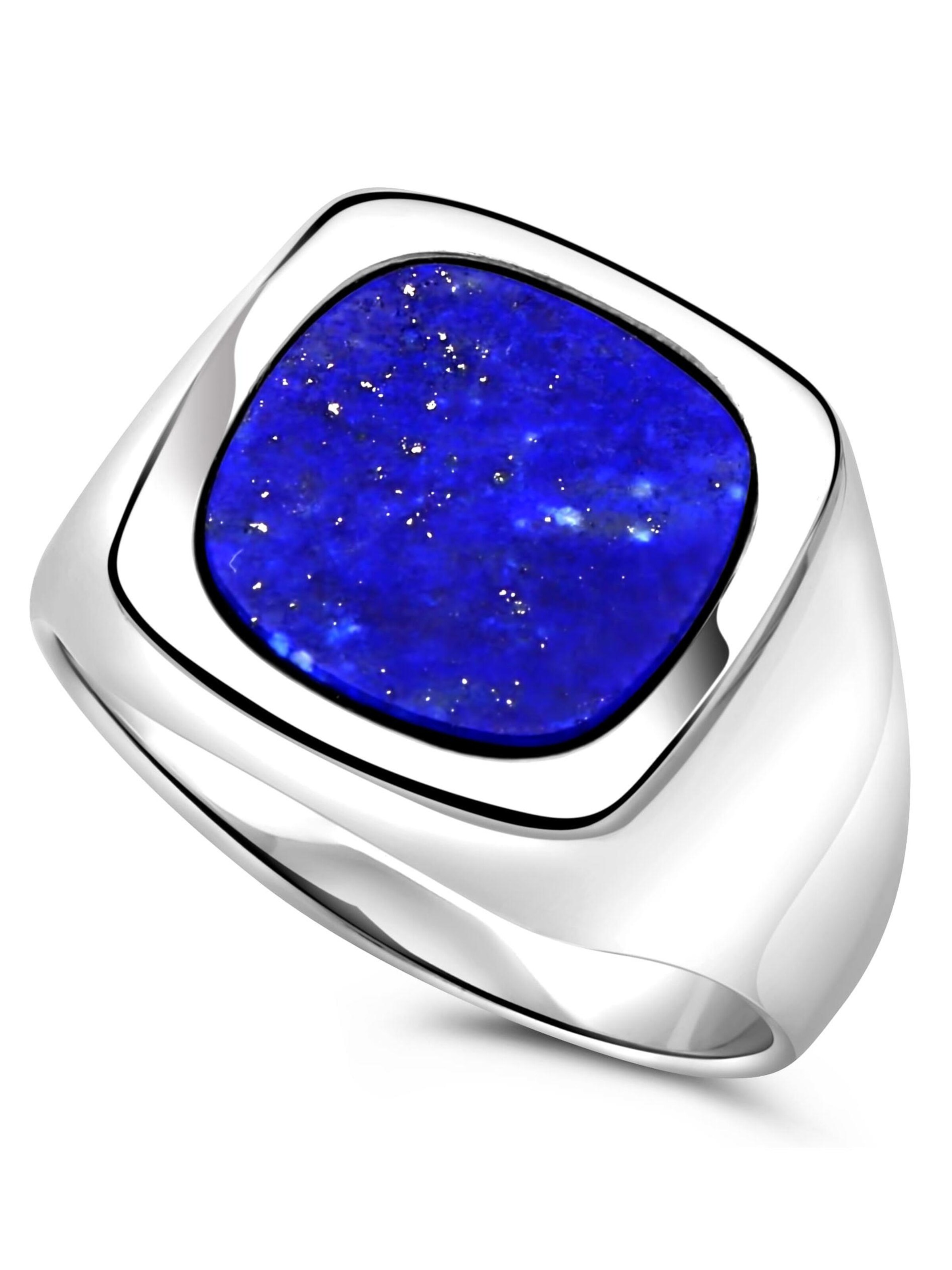 Tony Fein Ring 'Lapislazuli' in Mixed colors