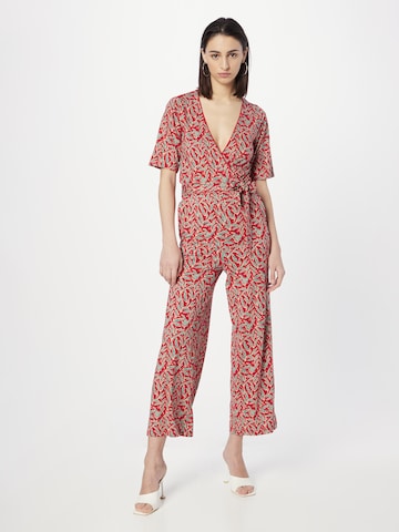 King Louie Jumpsuit 'Zita' in Rot: predná strana