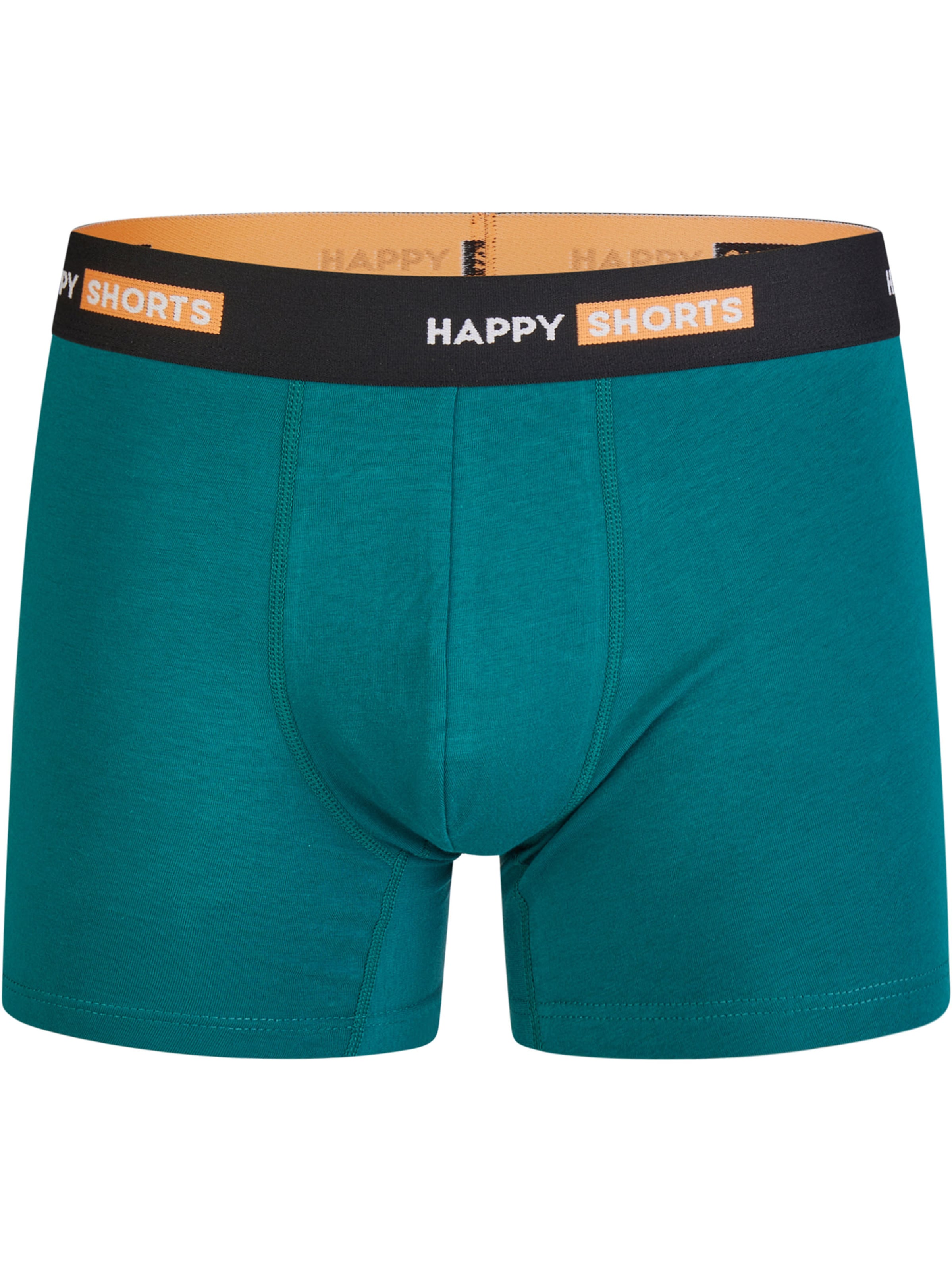 Happy Shorts Retro Boxer ' Jersey ' in Mischfarben