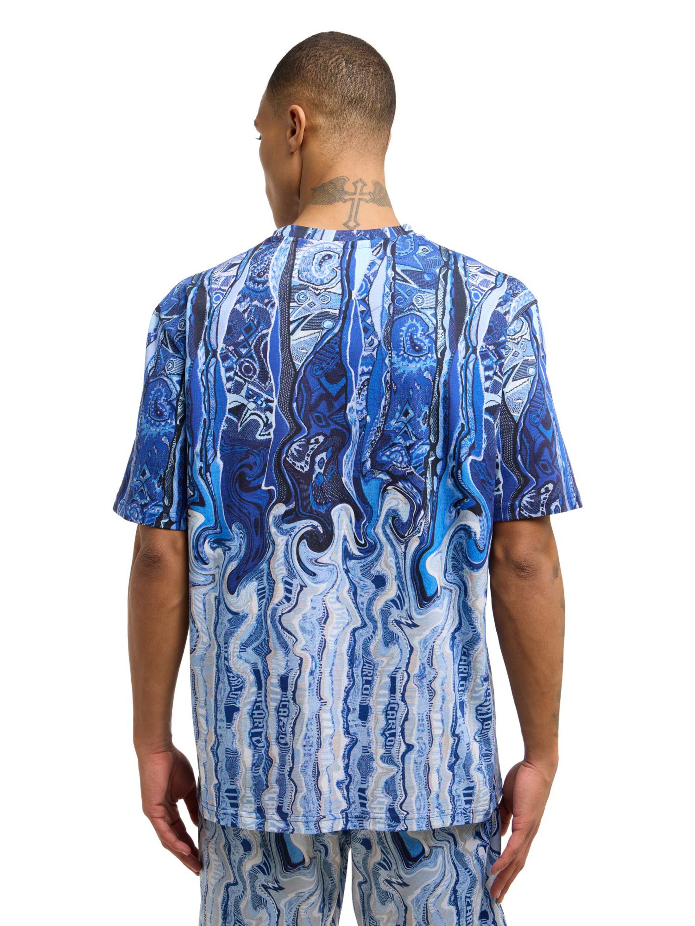 Carlo Colucci Shirt 'Osso' in Blauw