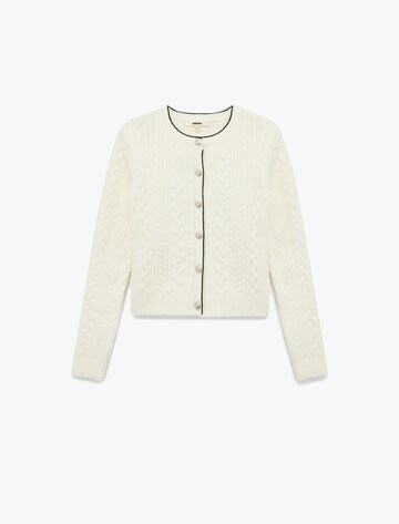 Koton Knit Cardigan in White