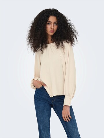 ONLY Bluse 'ONLDINA METTE' i grå: forside