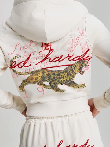 Ed Hardy Ζακέτα φούτερ σε μπεζ