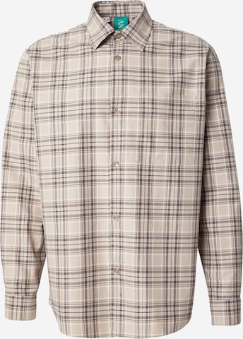 smėlio ANNARR Standartinis modelis Marškiniai 'ANRASLUND': priekis