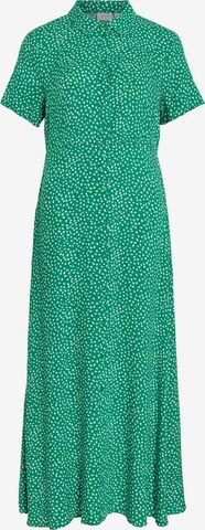 Robe-chemise VILA en vert : devant