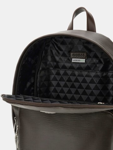 GUESS Rucksack 'Milano' in Braun