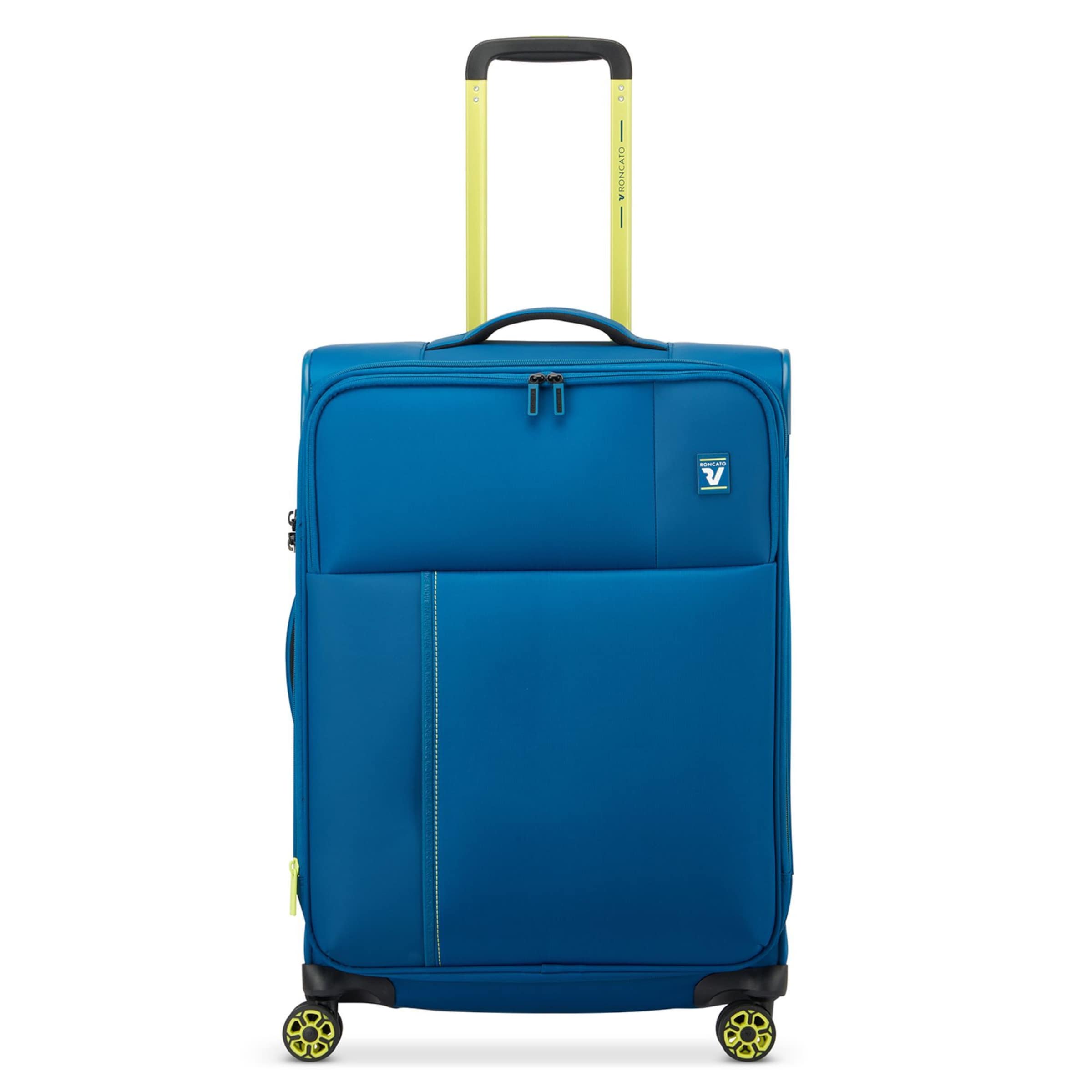 Roncato Trolley 'Move' in Blau: Vorderseite