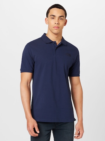 T-Shirt THE NORTH FACE en bleu : devant