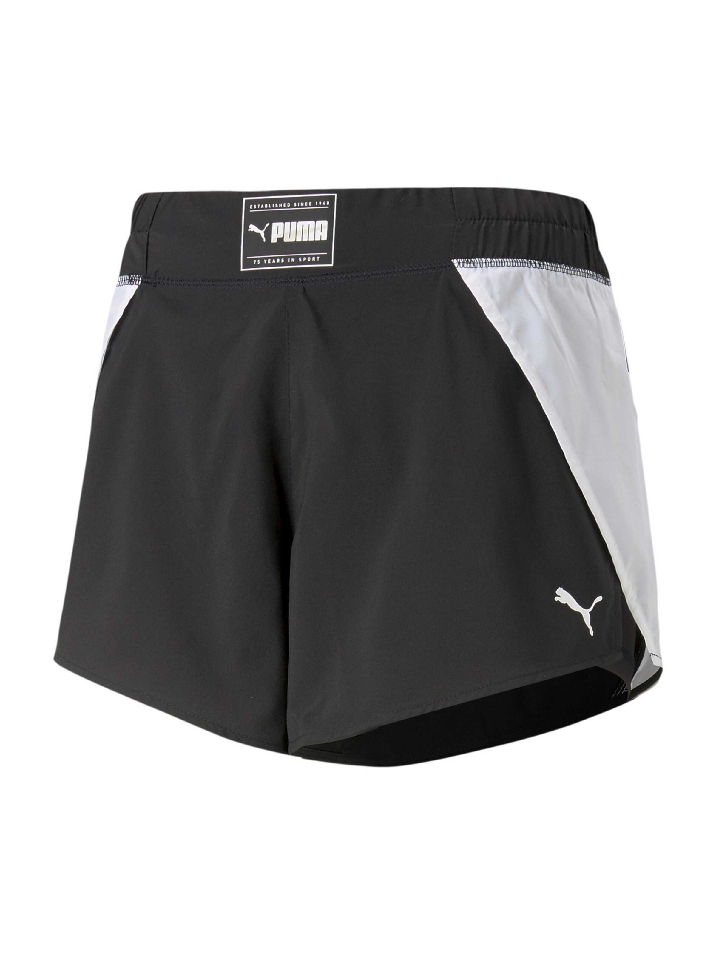 PUMA Regular Sportbroek in Zwart: voorkant