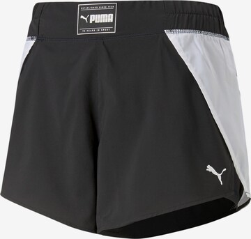 PUMA Regular Sportshorts in Schwarz: predná strana