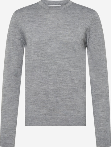 Pull-over 'Town' SELECTED HOMME en gris : devant