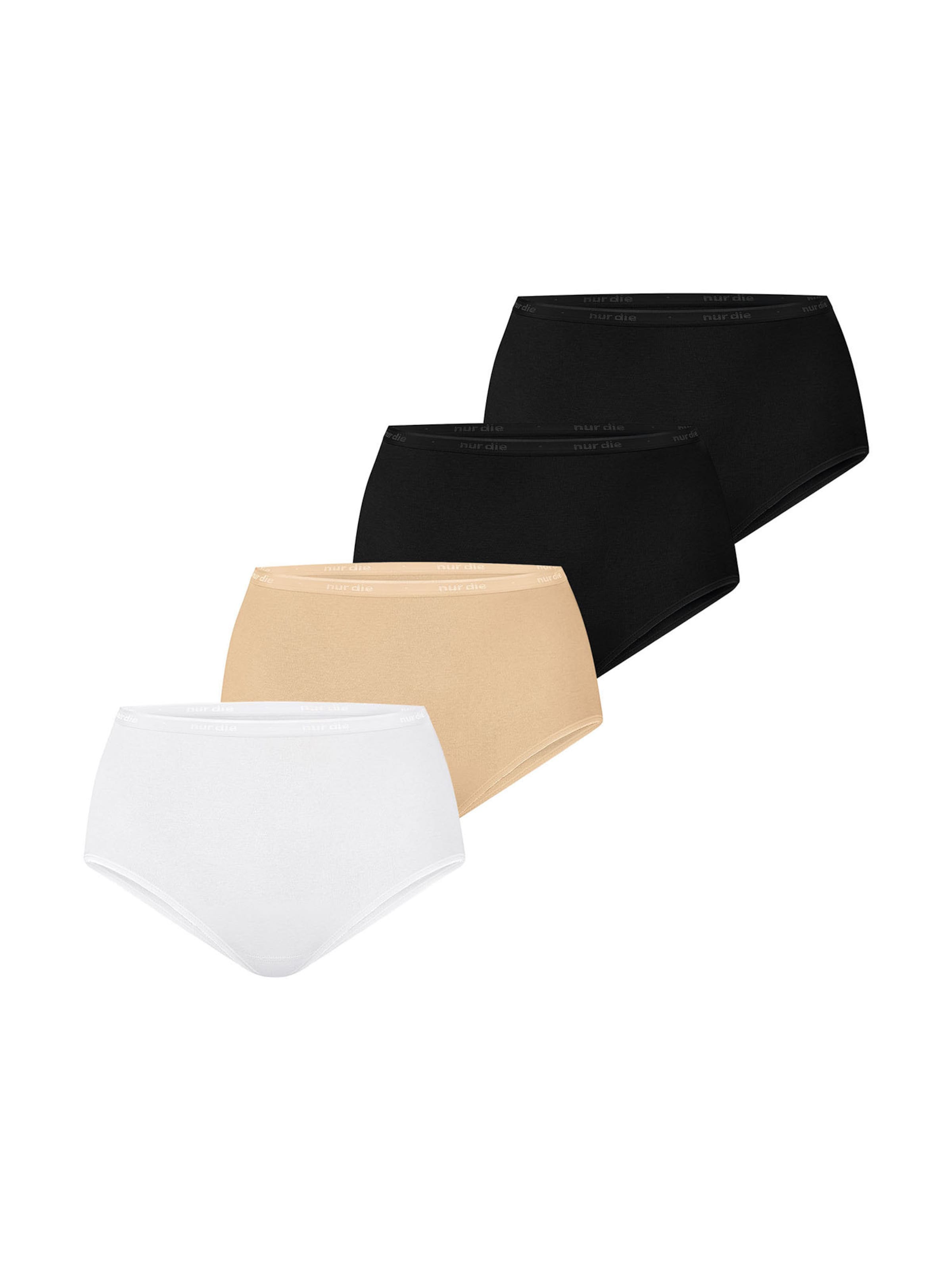 Slip ' Bio-Baumwolle ' Nur Die en beige : devant